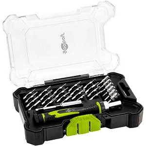 4040849778407 - GOOBAY 77840 - Schraubendreher-Set mit 26-tlg Bitsatz