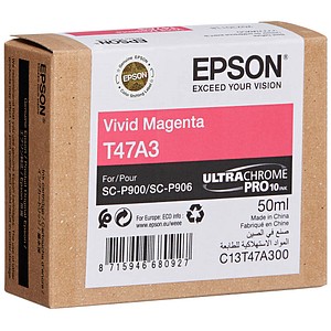 8715946730035 - Ink UltraChrome PRO T47A30N Vivid Magenta 50ml - Tintenpatrone Lebendes Rot