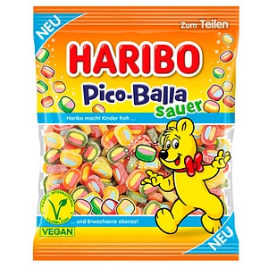 4001686013960 - HARIBO Pico-Balla Sauer Fruchtgummi 1600 g 4001686013960 - HARIBO Pico-Balla Sauer Fruchtgummi 1600 g