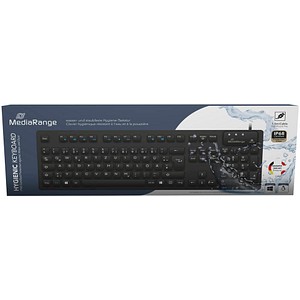 4260664878711 - MROS273 Hygiene-Tastatur kabelgebunden schwarz 4260664878711 - MROS273 Hygiene-Tastatur kabelgebunden schwarz