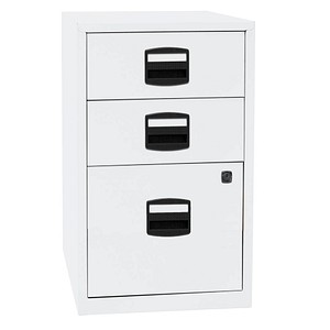 5020073708455 - Bisley Home Beistellschrank PFA 2 Schubladen Verkehrsweiß 413 x 400 x 672 mm 5020073708455 - Bisley Home Beistellschrank PFA 2 Schubladen Verkehrsweiß 413 x 400 x 672 mm