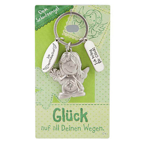 4010070287634 - Schlüsselanhänger 004 Schutzengel silber 4010070287634 DEPESCHE