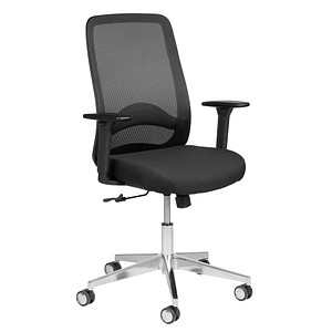 4032376551011 - Bürostuhl schwarz silber mit Armlehnen bis 110kg 4032376551011 Mayer 4032376551011 - Bürostuhl schwarz silber mit Armlehnen bis 110kg 4032376551011 Mayer