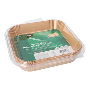 4002911899663 - 100 PAPSTAR Backpapier für Heißluftfriteuse 230 x 230 cm 4002911899663 100 Stück