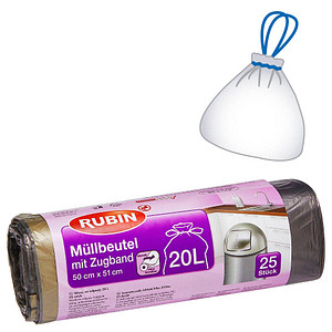 4305615648446 - Müllbeutel Müllbeutel 20l 25St 200 l Schwarz 4305615648446 - Müllbeutel Müllbeutel 20l 25St 200 l Schwarz