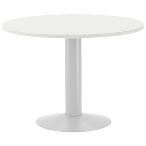 8427951300560 - Mehrzwecktisch Meeting weiß rund Säulenfuß silber 1000 x 1000 x 720 cm 8427951300560 rocada 8427951300560 - Mehrzwecktisch Meeting weiß rund Säulenfuß silber 1000 x 1000 x 720 cm 8427951300560 rocada