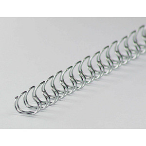 4250504511298 - 100 Drahtbinderücken silber für 50 Blatt 4250504511298 100 Stück