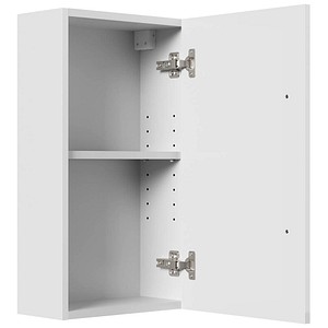 POSSEIK Bad-Hängeschrank 62 weiß glanz 35,0 x 16,6 x 62,00 cm
