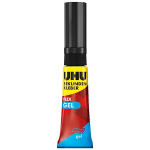 UHU Sekundenkleber 45565 SUPERFLEX GEL, 3g, permanent 4026700455656 UHU