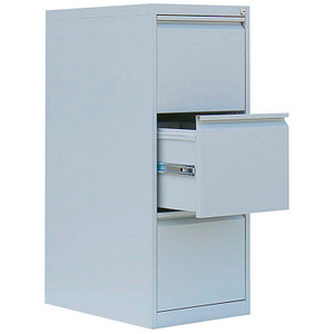 4061815525566 - Hängeregistraturschrank lichtgrau 3 Schubladen 400 x 620 x 1012 cm 4061815525566 LÜLLMANN 4061815525566 - Hängeregistraturschrank lichtgrau 3 Schubladen 400 x 620 x 1012 cm 4061815525566 LÜLLMANN