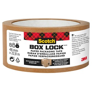 Scotch Packbänder Box Lock™  braun 48,0 mm x 22,8 m 1 Rolle