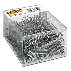 4250073813908 - Aktenklammern silber glanzverzinkt 350 St 4250073813908 - Aktenklammern silber glanzverzinkt 350 St