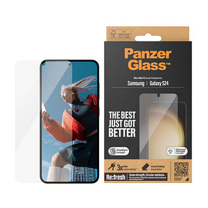 5711724073502 - PanzerGlass? Ultra Wide Fit Display-Schutzglas für Samsung Galaxy S24 5711724073502 PanzerGlass