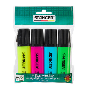 4011886002305 - Textmarker 180009000 Pack 4011886002305 4 Stück 4011886002305 - Textmarker 180009000 Pack 4011886002305 4 Stück