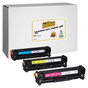 4250073822061 -  cyan magenta gelb Toner kompatibel zu HP 305A (CF370AM) 3er-Set