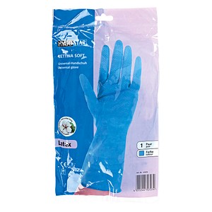 4015544707267 - 10 x Haushalts-Handschuh Latex Bettina Soft L 30cm blau VE=12 4015544707267 - 10 x Haushalts-Handschuh Latex Bettina Soft L 30cm blau VE=12