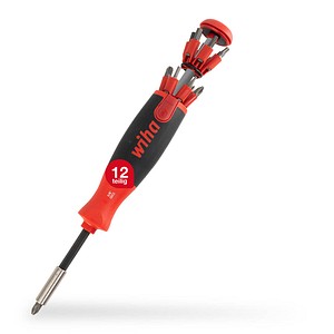 4010995386061 - LiftUp 25 Werkstatt Schraubendreher-Set 12teilig Innen-Sechskant Außen-Sechskant Kreuzschlitz Phillips Kreuzschlitz Pozidriv Schlitz TORX