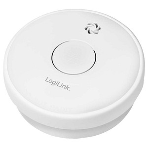 4052792065435 - LogiLink Smoke detector with replaceable zinc carbon battery 1 year battery