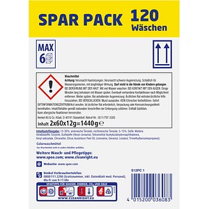 4015200036083 - COLOR 4in1 Waschmittel Caps 2 x 60 St