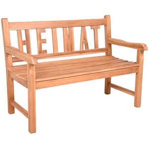 Garden Pleasure Gartenbank HEIMAT 940298 natur Holz 120,0 cm