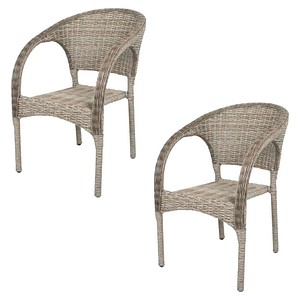 2 Harms Gartenstühle Garden Pleasure Bastia braun günstig 2 Harms Gartenstühle Garden Pleasure Bastia braun