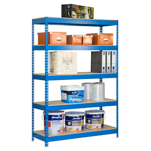 8435104938577 - Simonrack Schwerlastregal KIT BRICOFORTE 1006-5 CHIPBOARD 448100040201065 blau 1000 x 600 x 2000 cm 8435104938577 - Simonrack Schwerlastregal KIT BRICOFORTE 1006-5 CHIPBOARD 448100040201065 blau 1000 x 600 x 2000 cm