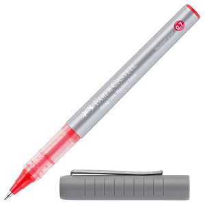 4005403481216 - Free Ink Tintenroller grau 07 mm Schreibfarbe rot 4005403481216 Faber-Castell