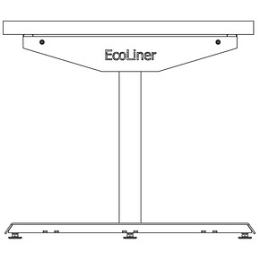 4057211012656 - Werkbank ecoliner anthrazit RAL 7016 1500 x 750 x 650 - 1300 cm