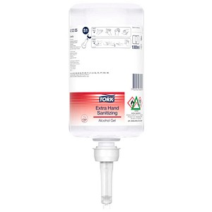 TORK Extra desinfizierendes Händedesinfektionsgel 1 l