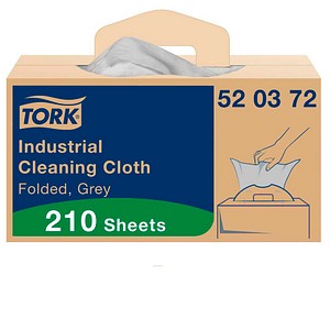 TORK trockene Reinigungstücher Premium W7 1-lagig grau, 210 Tücher