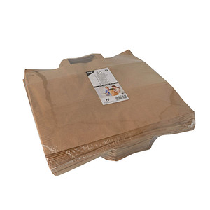 4002911871751 - 50 PAPSTAR Papier-Tragetaschen braun 320 x 270 cm