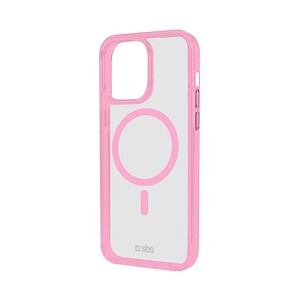 8018417480096 - Mag Frame Handy-Cover für Apple iPhone 15 Pro Max transparent rosa 8018417480096 Sbs 8018417480096 - Mag Frame Handy-Cover für Apple iPhone 15 Pro Max transparent rosa 8018417480096 Sbs