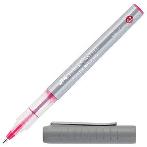 4005403481261 - Free Ink Tintenroller grau 07 mm Schreibfarbe rot 4005403481261 Faber-Castell