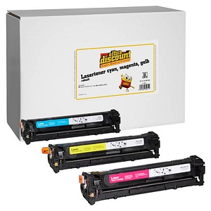 4250073822191 -  cyan magenta gelb Toner kompatibel zu HP 131A  Canon  731(U0SL1AM   6271B002 6270B002 6269B002AA) 3er-Set