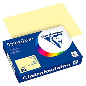 3329680000887 - Kopierpapier Trophée Color 1977PC A4 80g kanariengelb  3329680000887 500 Stück