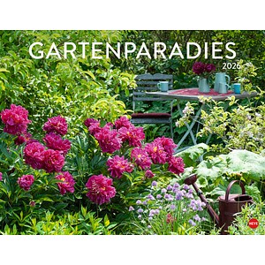 9783756410606 - Monats-Wandkalender Gartenparadies 2026