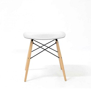 3660141230246 - meet by Paperflow Hocker Skoll B 470 x T 350 x H 480 mm pflegeleichte Polypropylen-Sitzschale weiß
