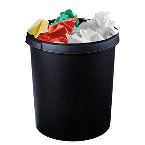 4012473183315 - Papierkorb 30 l 1834-13 (Ø x H) 303 mm x 410 mm Schwarz 1 St 4012473183315 - Papierkorb 30 l 1834-13 (Ø x H) 303 mm x 410 mm Schwarz 1 St