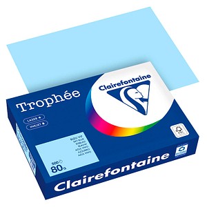 3329680001419 - Kopierpapier Trophée Color 1798PC eisblau A4 80g  3329680001419 500 Blatt