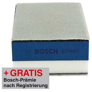 4059952635859 - AKTION BOSCH EXPERT M480 Schleifschwamm 80 120 180 mit Prämie nach Registrierung 4059952635859 - AKTION BOSCH EXPERT M480 Schleifschwamm 80 120 180 mit Prämie nach Registrierung