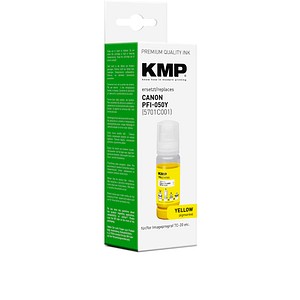 4011324002232 - KMP Patrone Canon PFI050Y (5701C001) yellow kompatibel 4011324002232 - KMP Patrone Canon PFI050Y (5701C001) yellow kompatibel