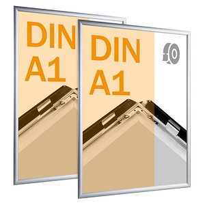 SPRINTIS  Klapprahmen silber 59,4 x 84,1 cm, 2 St.
