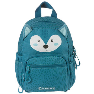 9002638227201 - SCHNEIDERS Kindergartenrucksack Wolf Kunstfaser petrol 9002638227201 - SCHNEIDERS Kindergartenrucksack Wolf Kunstfaser petrol