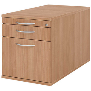 4032062121504 - PRO SIGNA TC20 BM - Rollcontainer Holz Nussbaum mit Hängeregistratur Bogengriff Metall 4032062121504 - PRO SIGNA TC20 BM - Rollcontainer Holz Nussbaum mit Hängeregistratur Bogengriff Metall