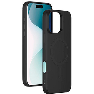 3571211528524 - bigben Handy-Cover für Apple iPhone 16 Pro schwarz