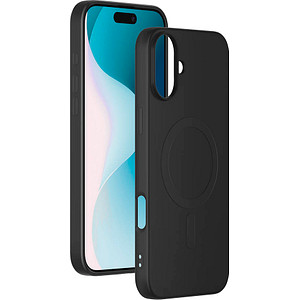 3571211528531 - Handy-Cover für Apple iPhone 16 Plus schwarz 3571211528531 bigben