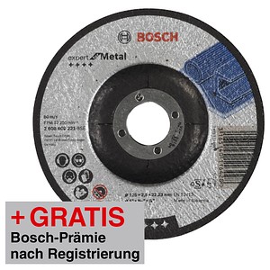 3165140116428 - 5 mm fÃ¼r Metall Trennscheibe gekröpft 125x25 mm für Metall 2608600221 3165140116428