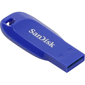SanDisk USB-Stick Cruzer Blade blau 64 GB