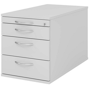 4032062121641 - PRO SIGNA TC30 BM - Rollcontainer Grau Holz mit 3 Schüben Bogengriff Metall 4032062121641 - PRO SIGNA TC30 BM - Rollcontainer Grau Holz mit 3 Schüben Bogengriff Metall