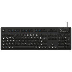 4260664878711 - MROS273 Hygiene-Tastatur kabelgebunden schwarz 4260664878711 - MROS273 Hygiene-Tastatur kabelgebunden schwarz